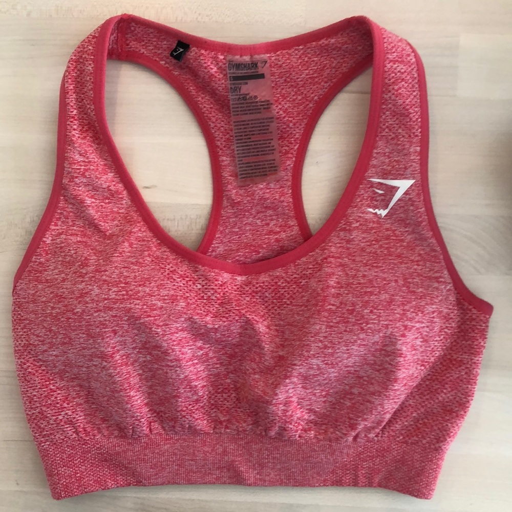 Gymshark Sherpert Pink Seamless Bra